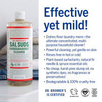 Dr. Bronner's Sal Suds Biodegradable Cleaner