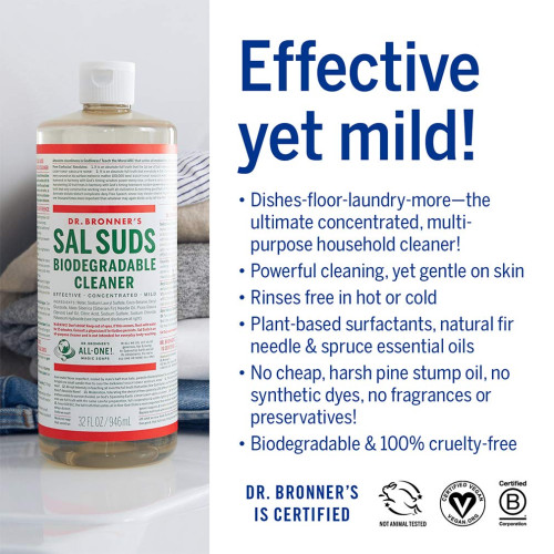 Dr. Bronner's Sal Suds Biodegradable Cleaner