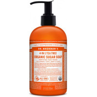 Dr Bronner's TEA TREE Organic Sugar Liquid Soap 355 ml Dr Bronner's TEA TREE Organic Sugar Liquid Soap 355 ml