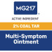 MG217 Psoriasis 2% Coal Tar Multi-Symptom Ointment, 4 oz. Jar