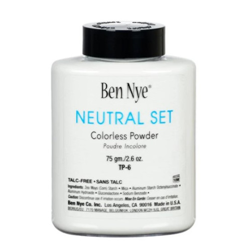 Ben Nye Neutral Set Colorless Face Powder 75g Ben Nye Neutral Set Colorless Face Powder 75g