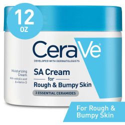 CeraVe SA Cream, Exfoliating Salicylic Acid Moisturizing Cream for Rough & Bumpy Skin