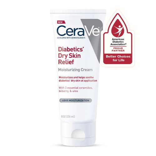 CeraVe Diabetics' Dry Skin Relief Moisturizing Cream
