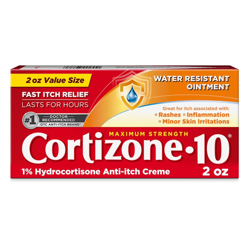 Cortizone-10 Itch Relief Water Resistant Cream 56g