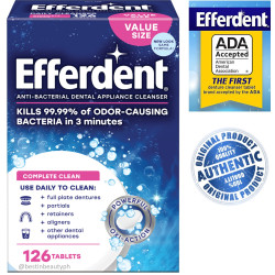 Efferdent Complete Clean Dental Appliance Cleanser