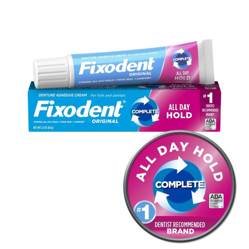 Fixodent Original Secure Denture Adhesive Cream 68g