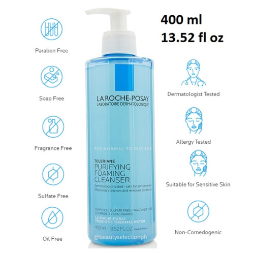 La Roche-Posay Toleriane Purifying Foaming Facial Cleanser